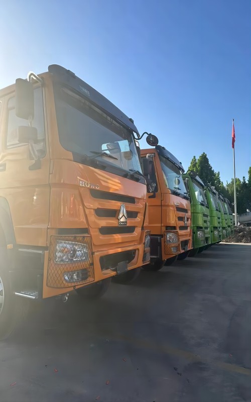 SinoTruk Country II și Country III nou 6*4/*8 4 Dump camion